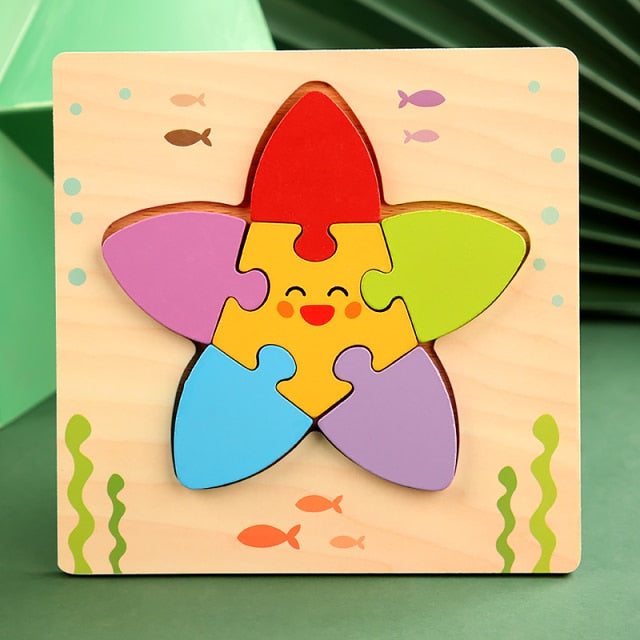 Educational Wooden Puzzles