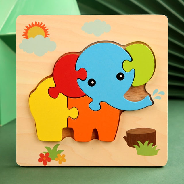 Educational Wooden Puzzles