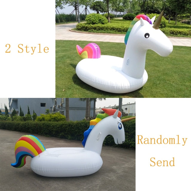 Rainbow Unicorn Pool Float