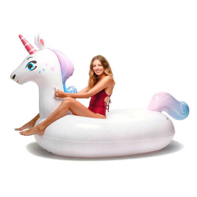 Rainbow Unicorn Pool Float