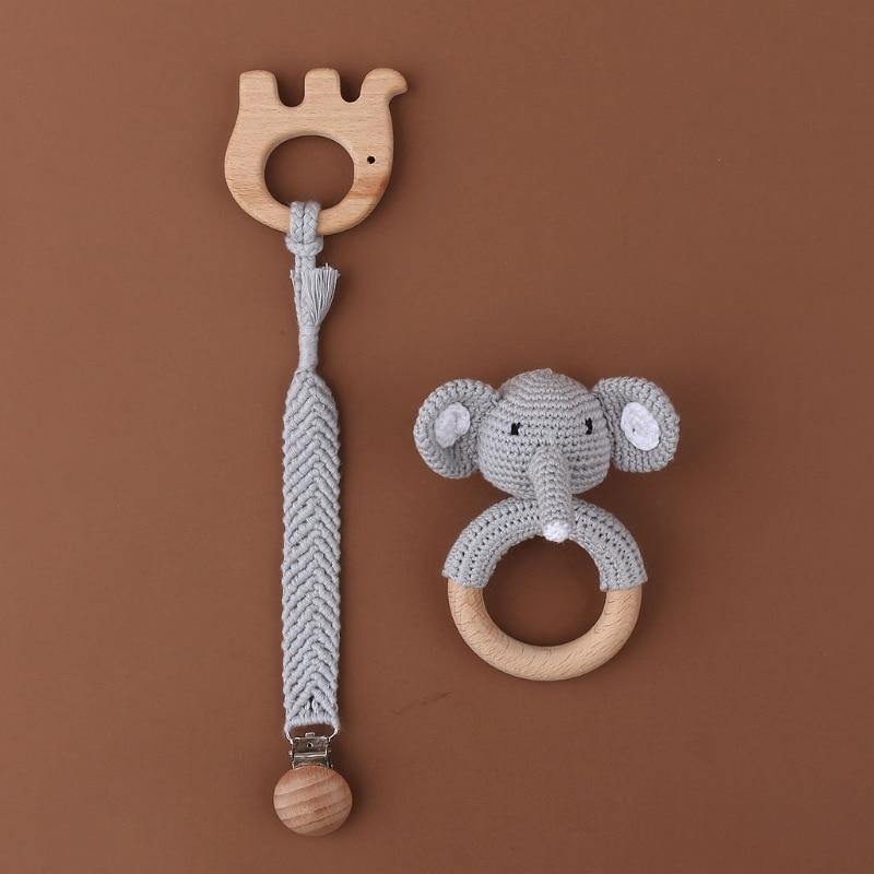 Crochet Baby Teether Set - Australia Gifts