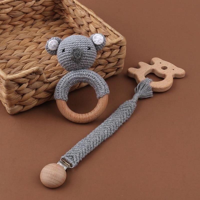 Crochet Baby Teether Set - Australia Gifts