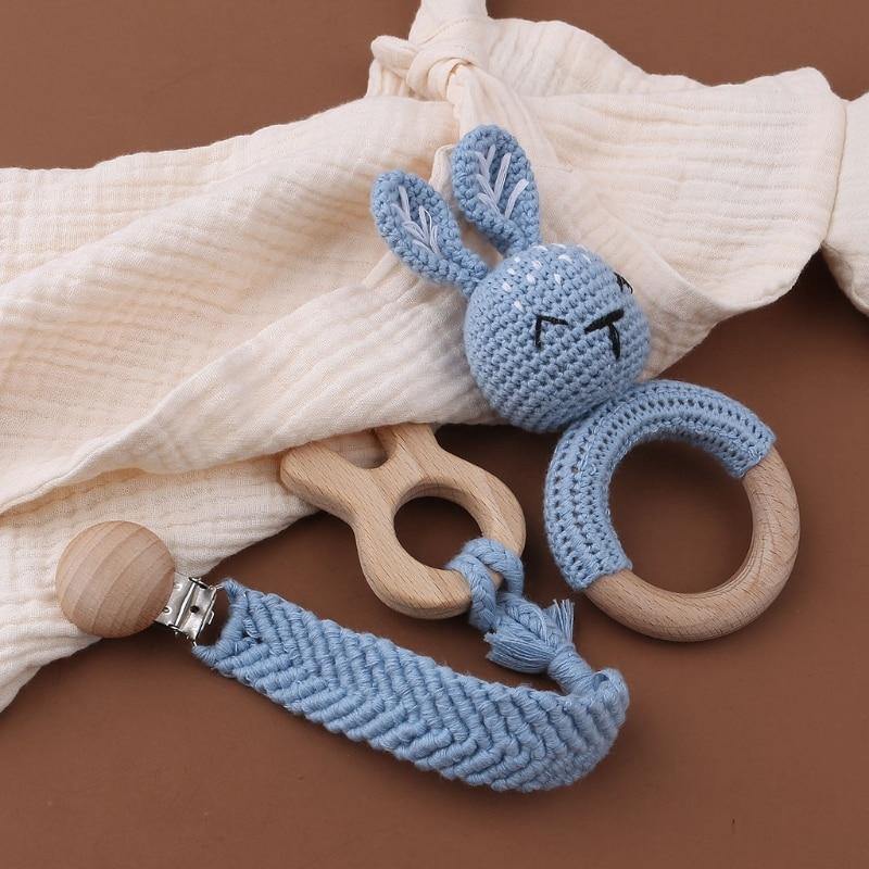 Crochet Baby Teether Set - Australia Gifts