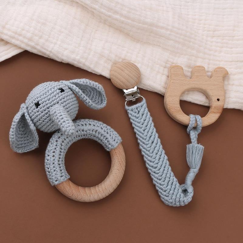 Crochet Baby Teether Set - Australia Gifts