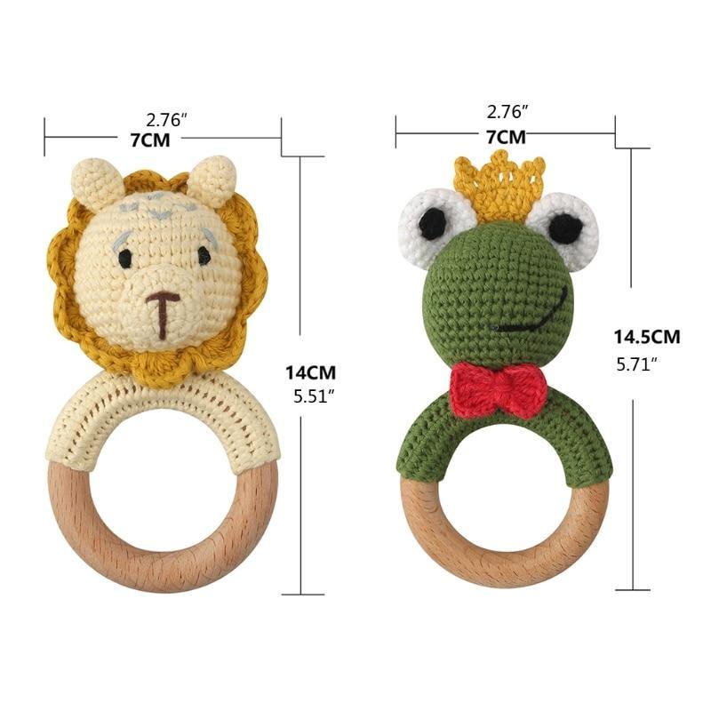 Crochet Baby Teether Set - Australia Gifts