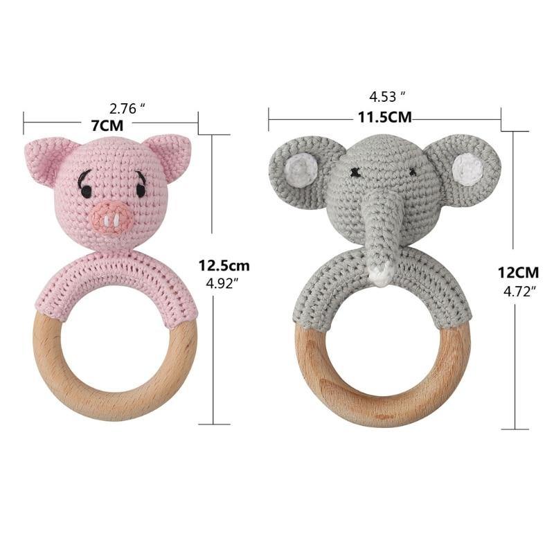 Crochet Baby Teether Set - Australia Gifts