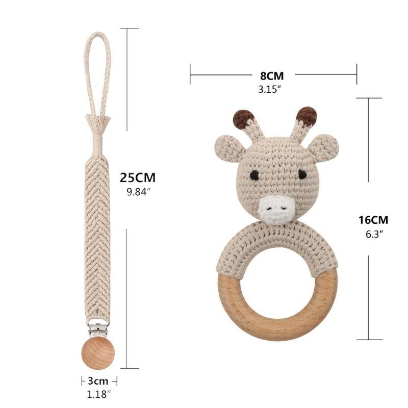 Crochet Baby Teether Set - Australia Gifts