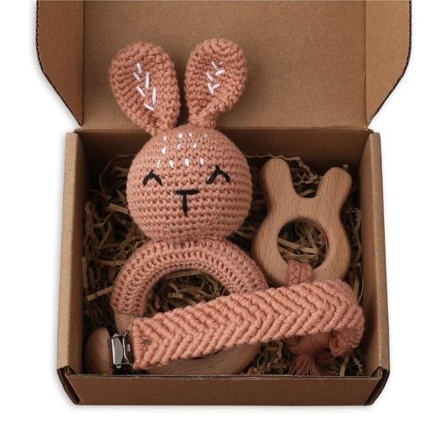 Crochet Baby Teether Set - Australia Gifts