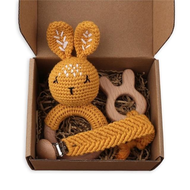 Crochet Baby Teether Set - Australia Gifts