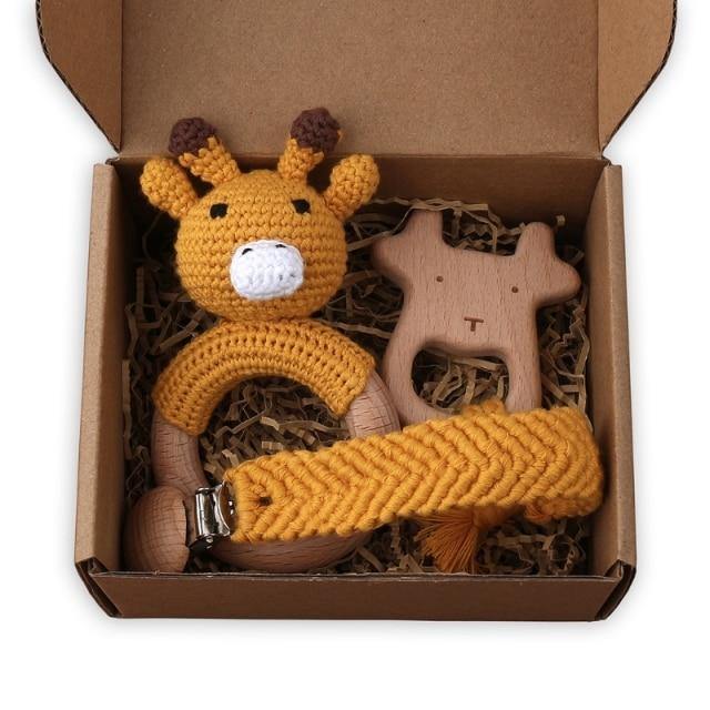 Crochet Baby Teether Set - Australia Gifts