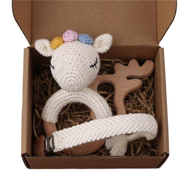 Crochet Baby Teether Set - Australia Gifts