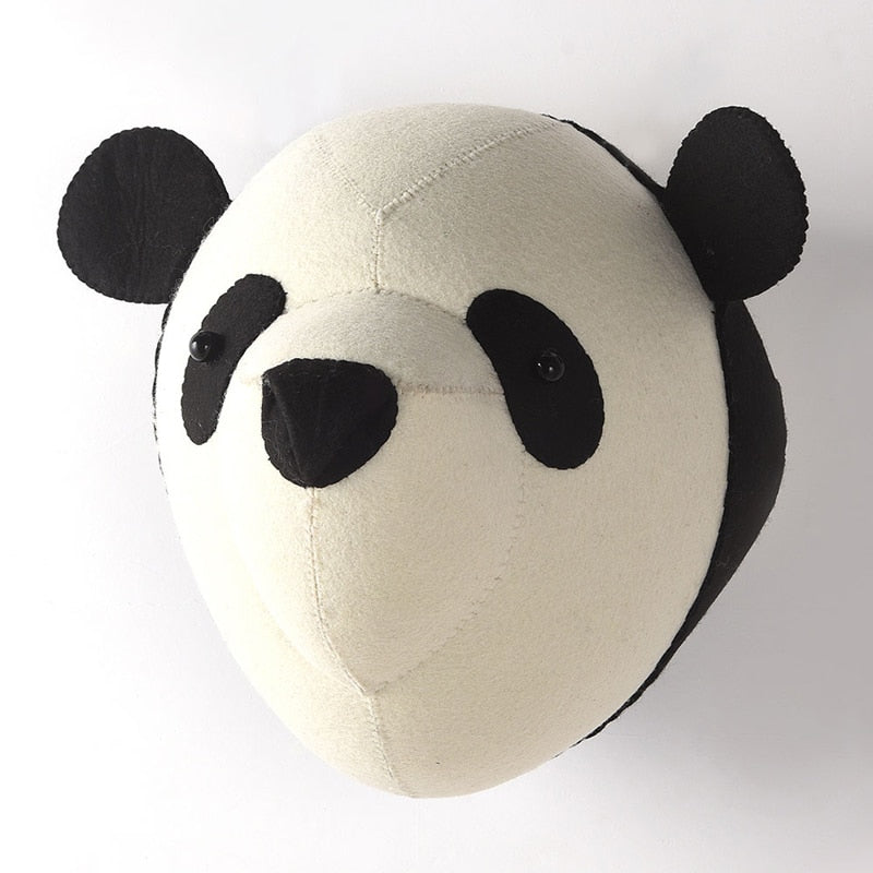 Baby Kids Room Décor - Stuffed Animal Heads