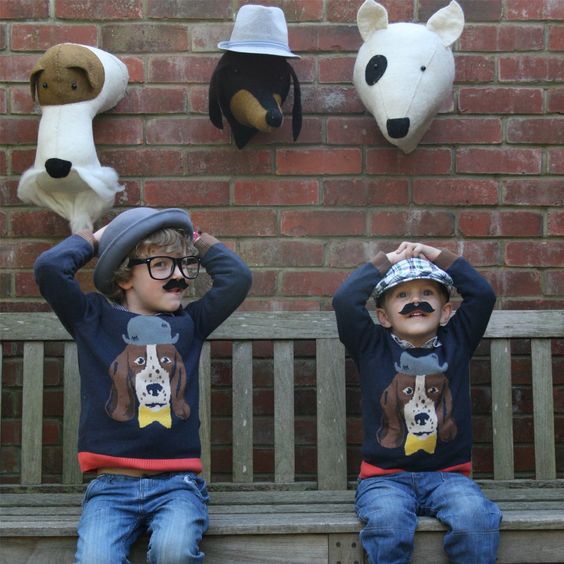 Baby Kids Room Décor - Stuffed Animal Heads