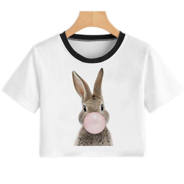 Koala Bubble Gum Crop Top - Australia Gifts