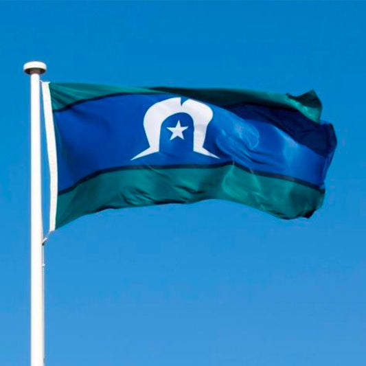 Large Polyester Australia Torres Strait Islander Flag