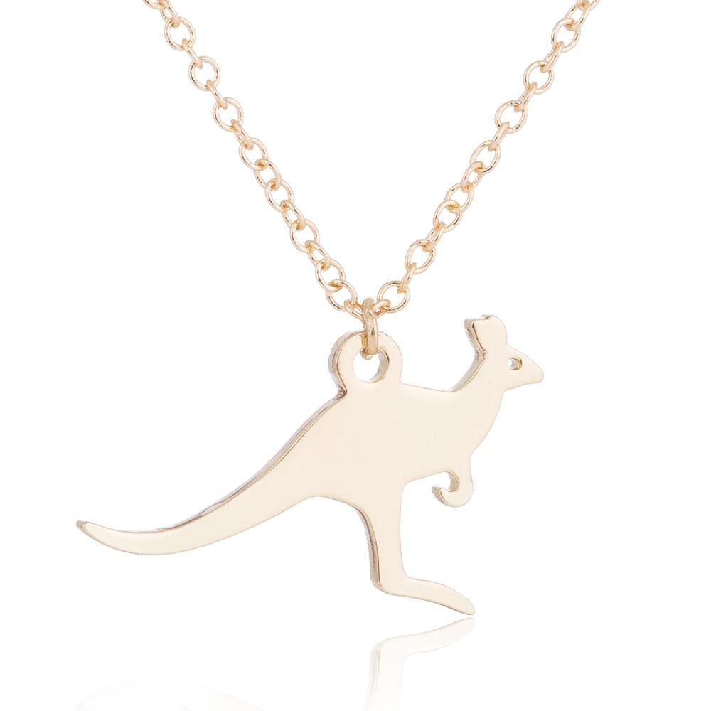 Kangaroo Pendant Necklace - Australia Gifts