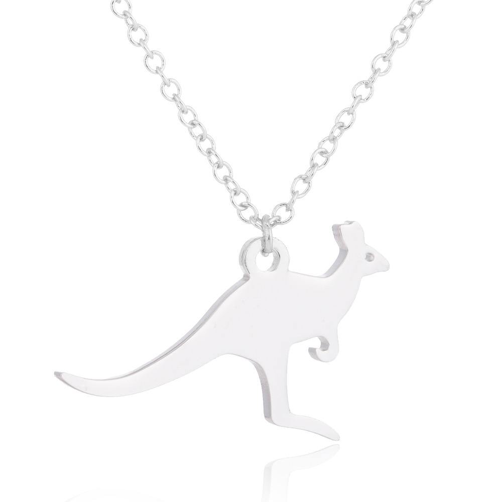 Kangaroo Pendant Necklace - Australia Gifts