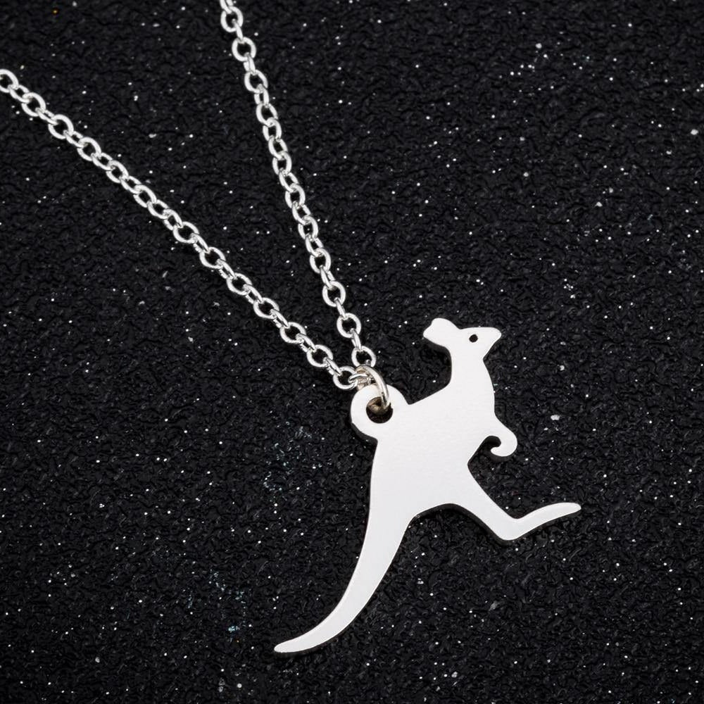 Kangaroo Pendant Necklace - Australia Gifts