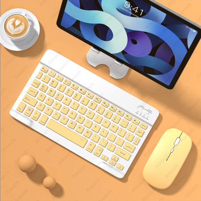 Wireless Bluetooth Keyboard & Mouse Set