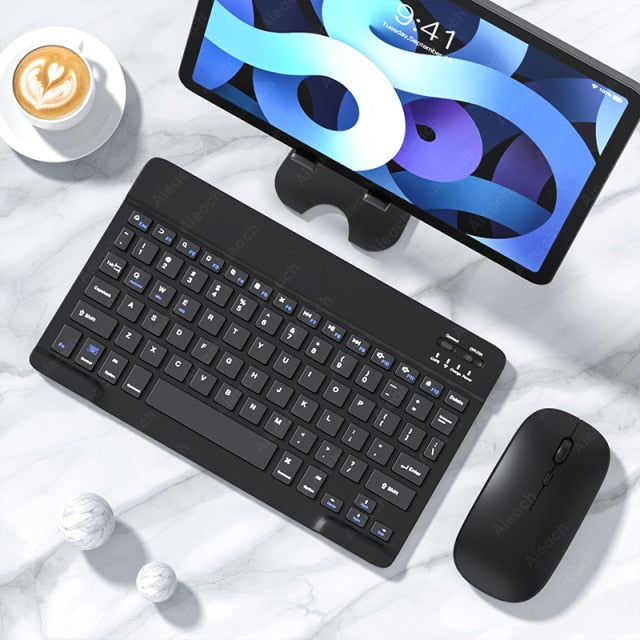 Wireless Bluetooth Keyboard & Mouse Set