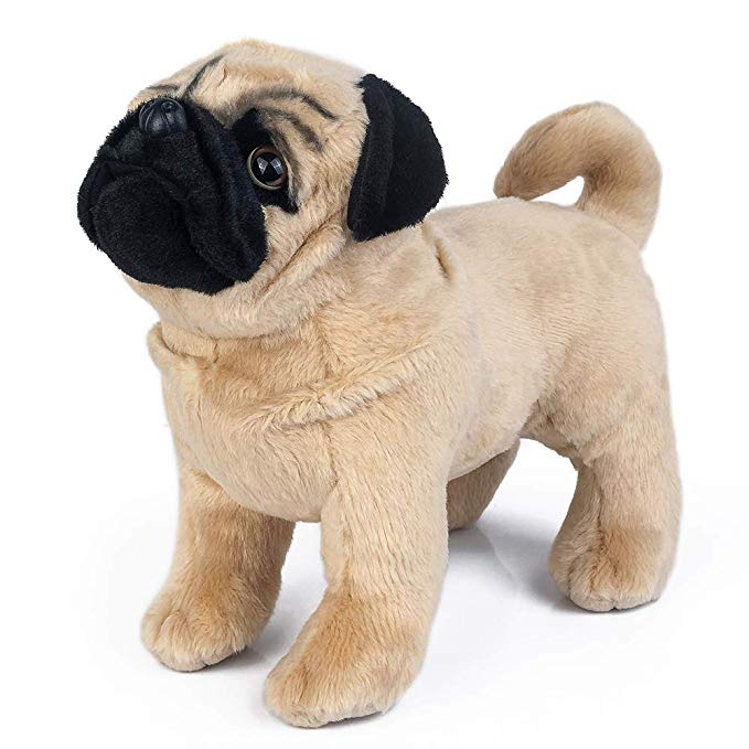 Pug Dog Plush Toy