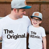 Matching Family Outfit - The Remix & The Original T-Shirt for Mummy, Daddy and Baby
