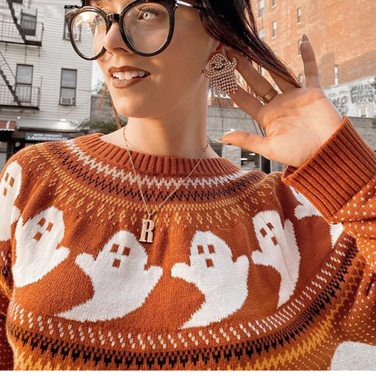 Pumpkin Soft Knit Sweater