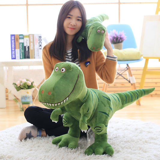 Tyrannosaurus Rex and Triceratops Dinosaur Plush Toys