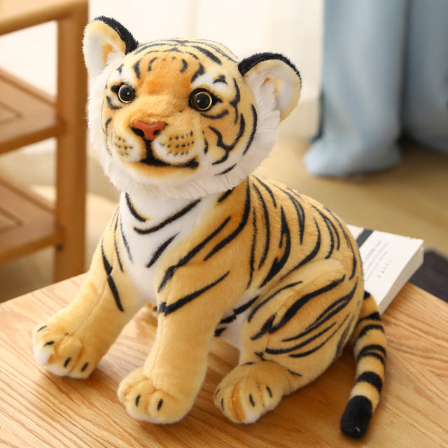 Baby Tiger Cub Plush Stuffed Toy