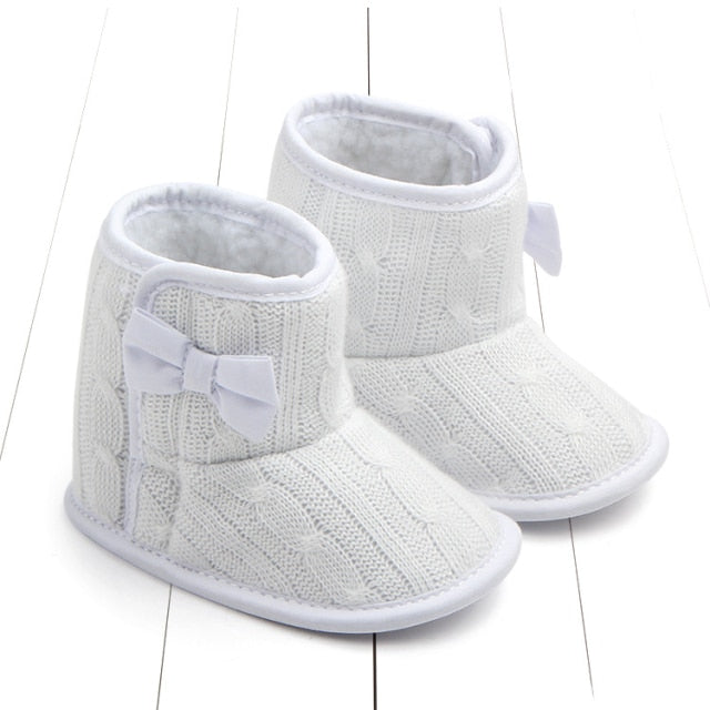 Newborn & Toddler Warm Winter Boots - Teddy Bear