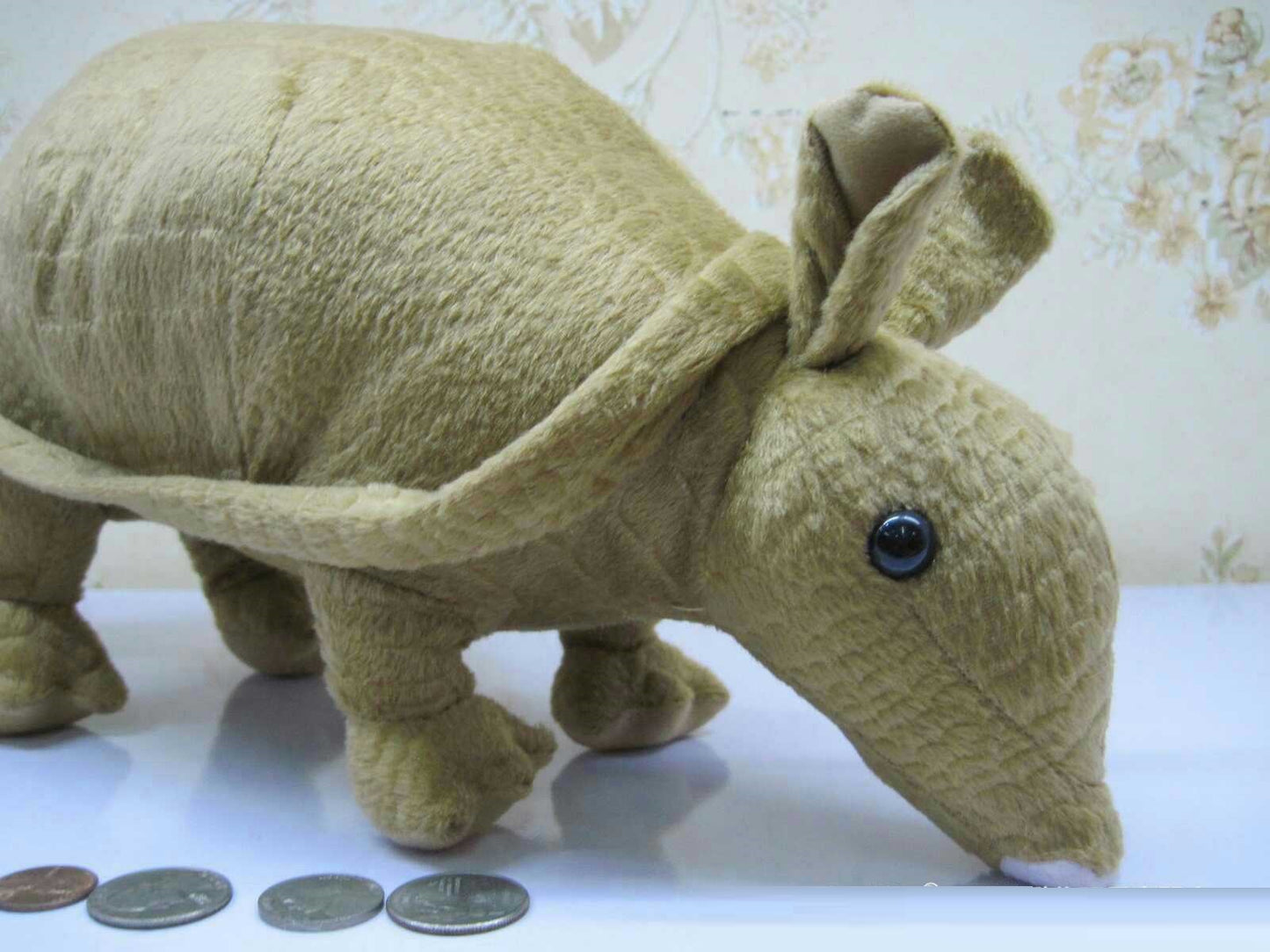 Brown Armadillo Plush Toy