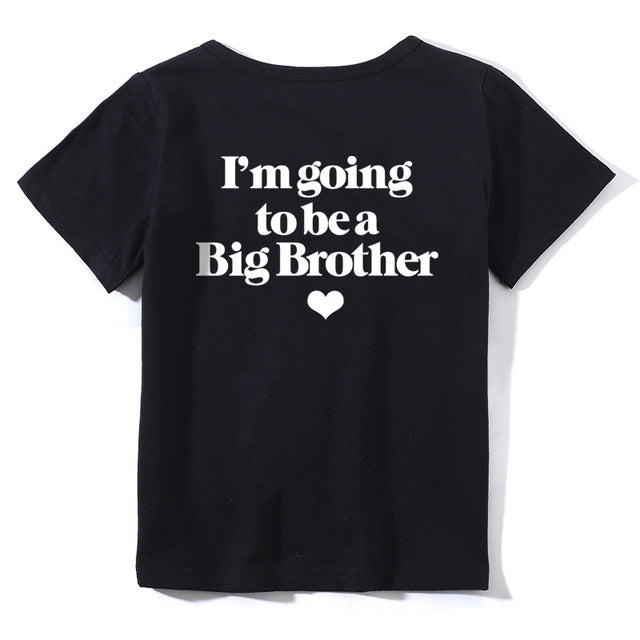 Big Brother Black T-Shirt - I've got a secret... I am going to be a Big Brother!