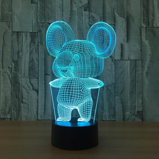 Koala 3D Night Lamp (7 Colours Mode) - Australia Gifts