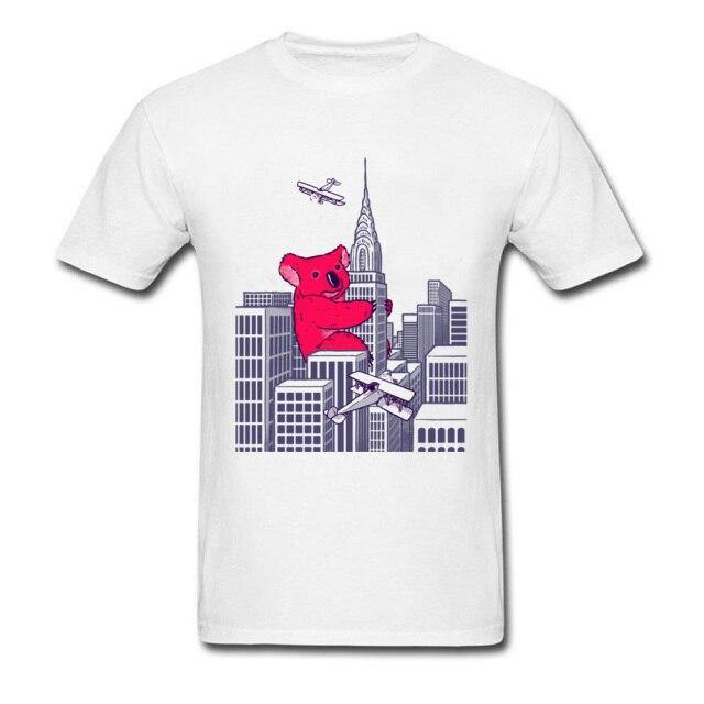 Koala on New York Empire State T-shirt - Australia Gifts