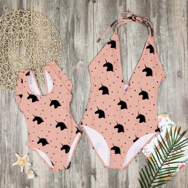 Matching Family Outfit - Mummy and Daughter Swimwear